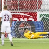 Muhar manque un penalty en début de match KEYSTONE/ANTHONY ANEX